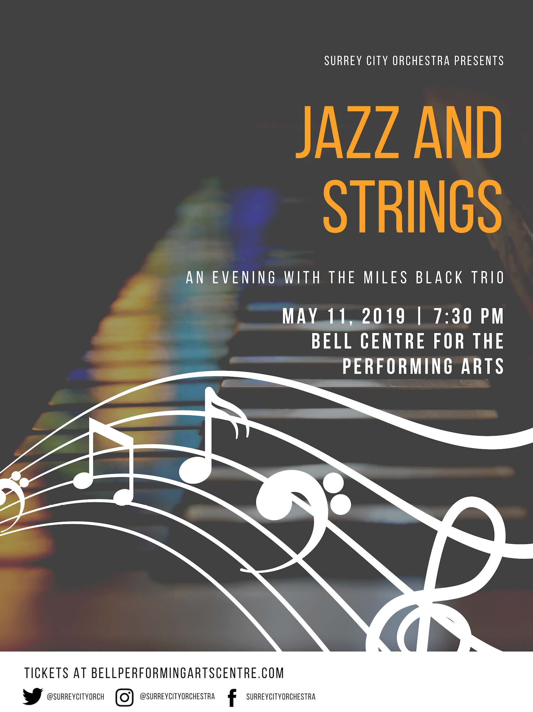 Jazz and strings - poster_
